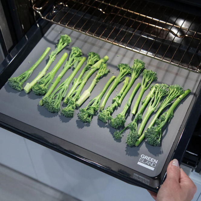 Silicone Baking Mat | 2 Pack | Green Island | Life Before Plastic